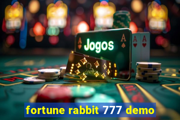 fortune rabbit 777 demo